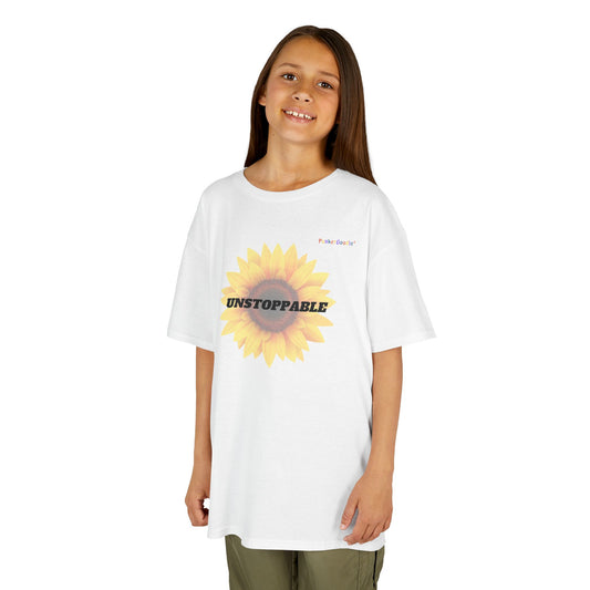 Unstoppable Sunflower Kids T-Shirt