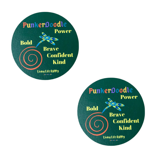 Inspirational Coasters Set of 2 - Daily Motivation Quote Coasters